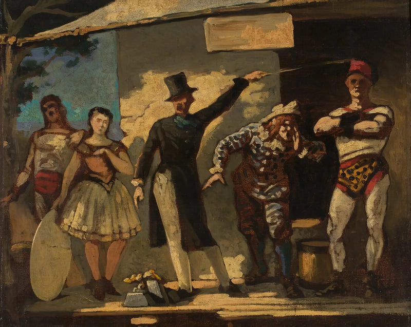 Peinture d'Honoré Daumier - Honoré Daumier