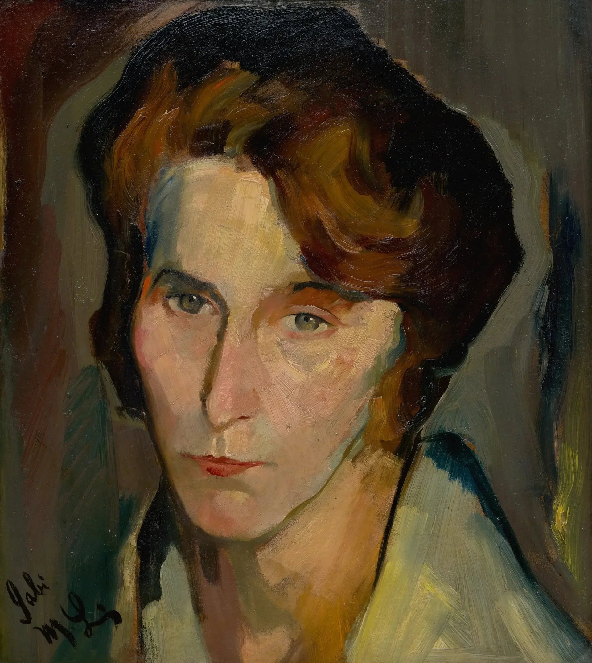 Peinture de la mère de l'artiste - Max Liebermann image 1 reproduction réalisée par Alpha Reproduction