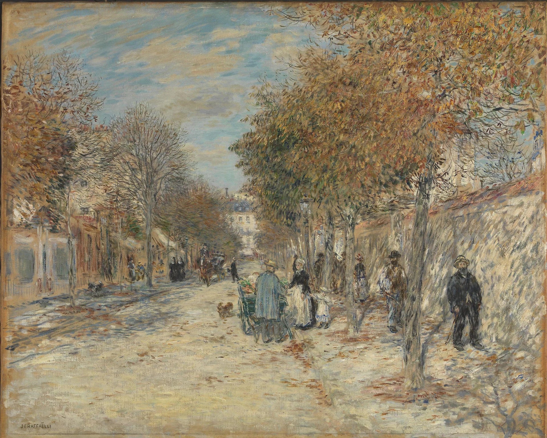 Peinture - Jean-François Raffaëlli image 1 copie de tableau peinte à la main