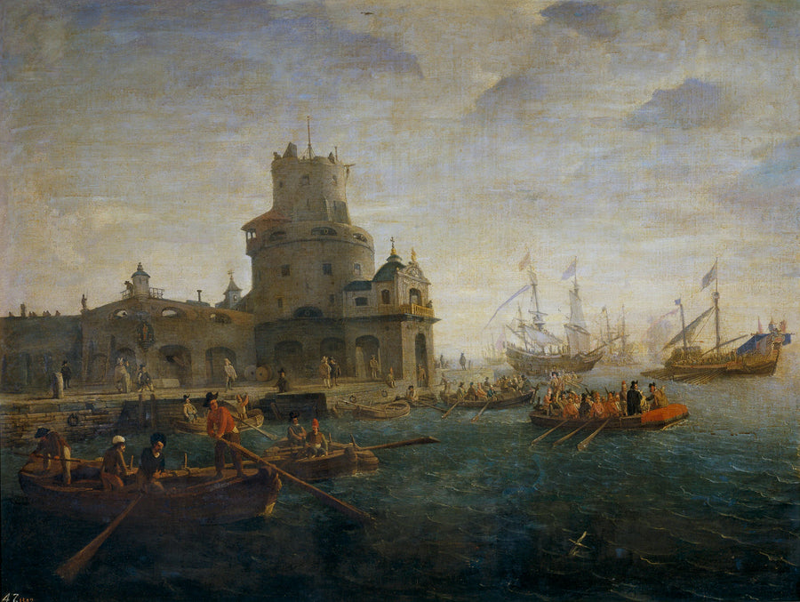 Peinture Marine - Kasper van Eyck