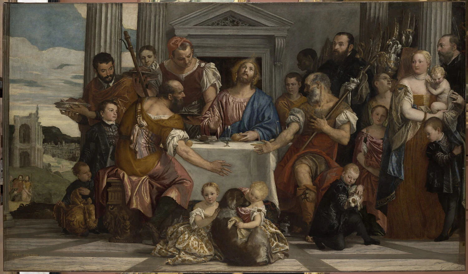 Les Pèlerins d'Emmaüs - dit Veronese Paolo Caliari