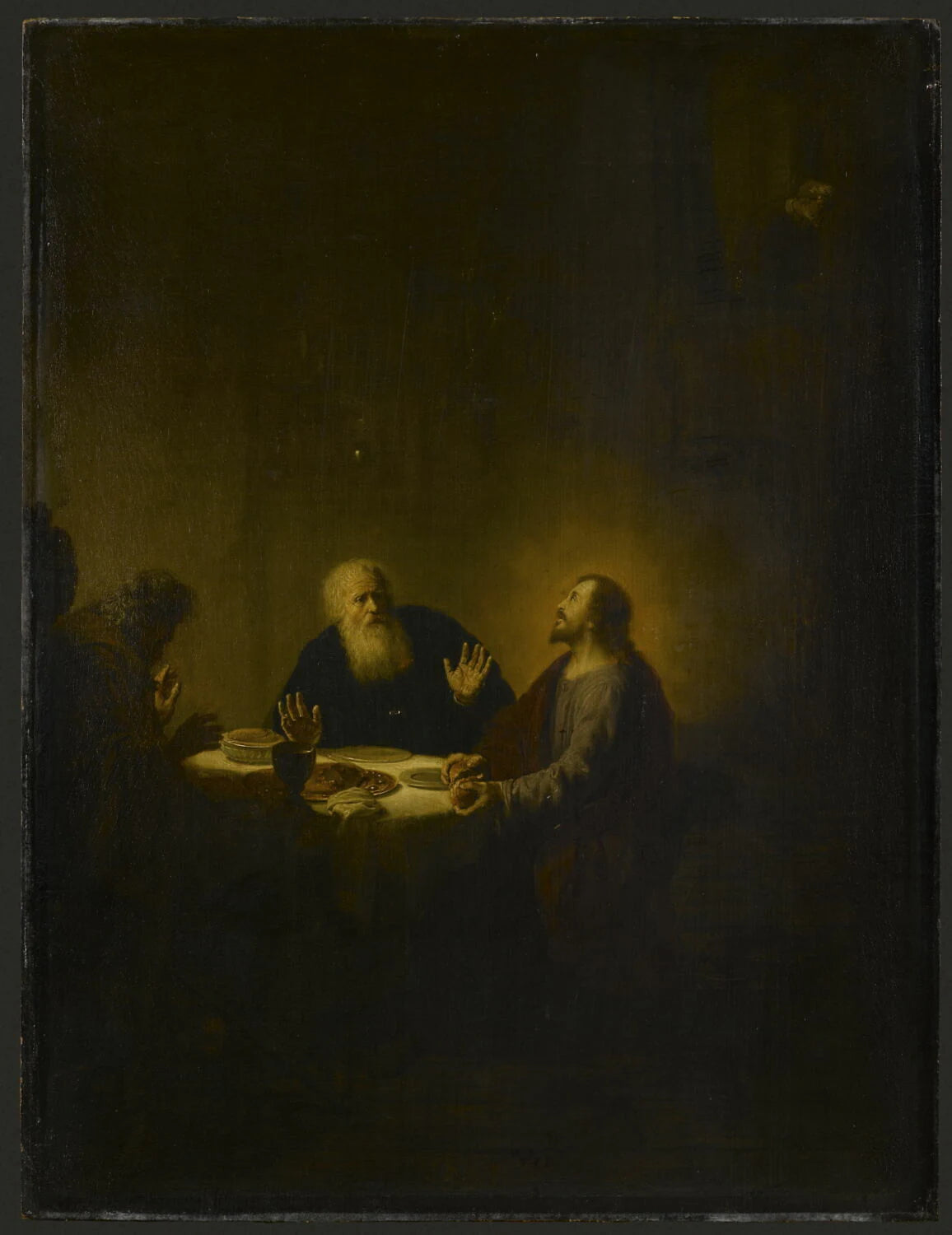 Les Pèlerins d'Emmaüs - Pieter van Santvoort