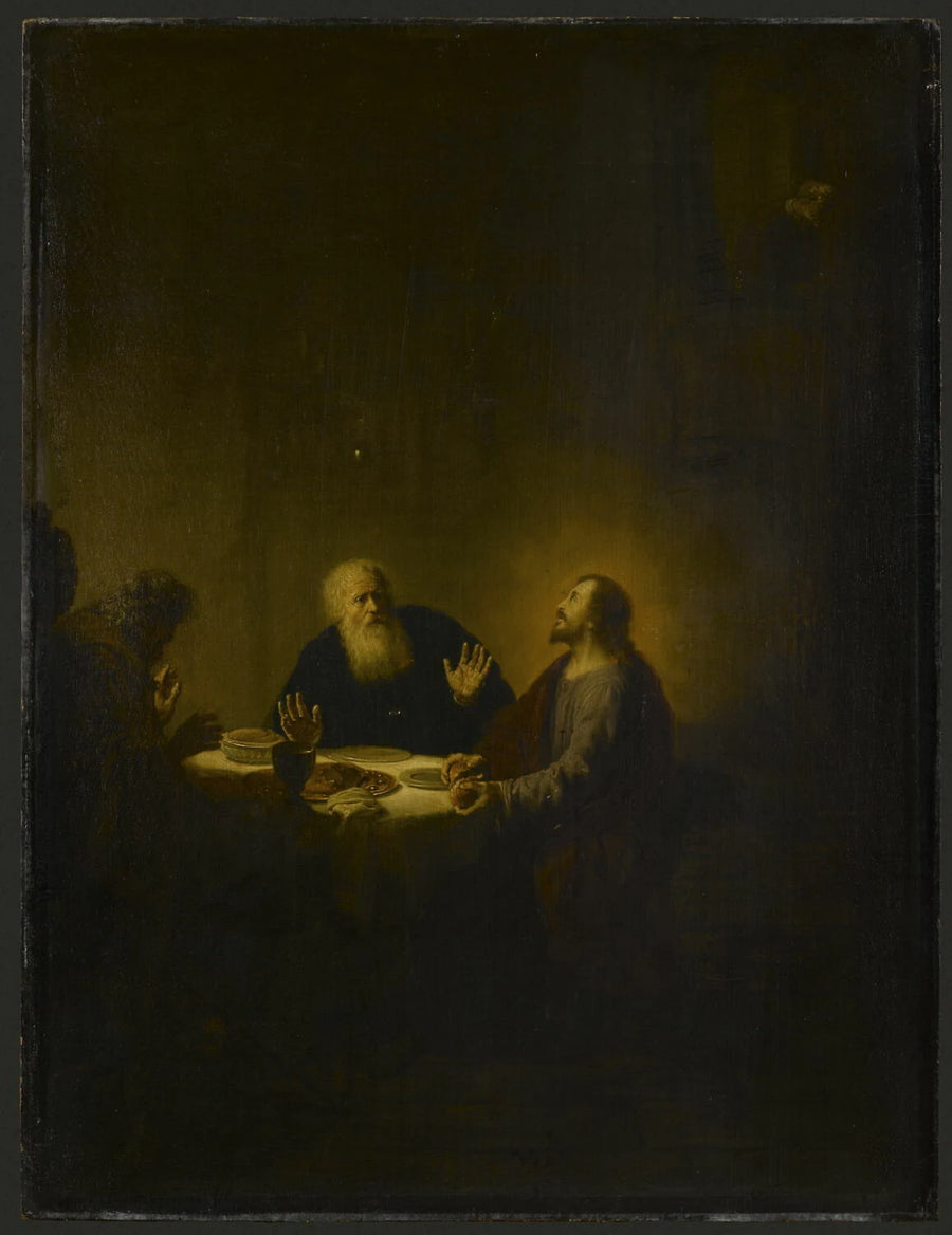 Les Pèlerins d'Emmaüs - Pieter van Santvoort