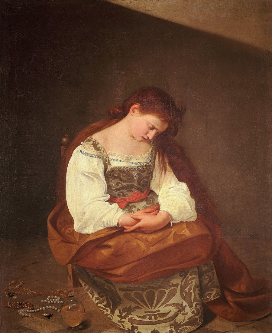 Madeleine pénitente - Caravage