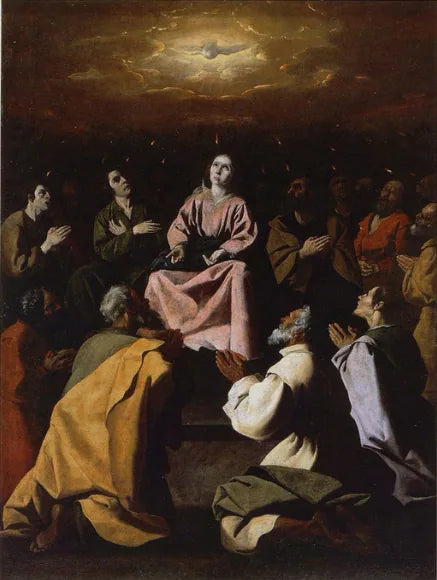 Pentecôte - Francisco de Zurbarán image 1 copie de tableau peinte à la main