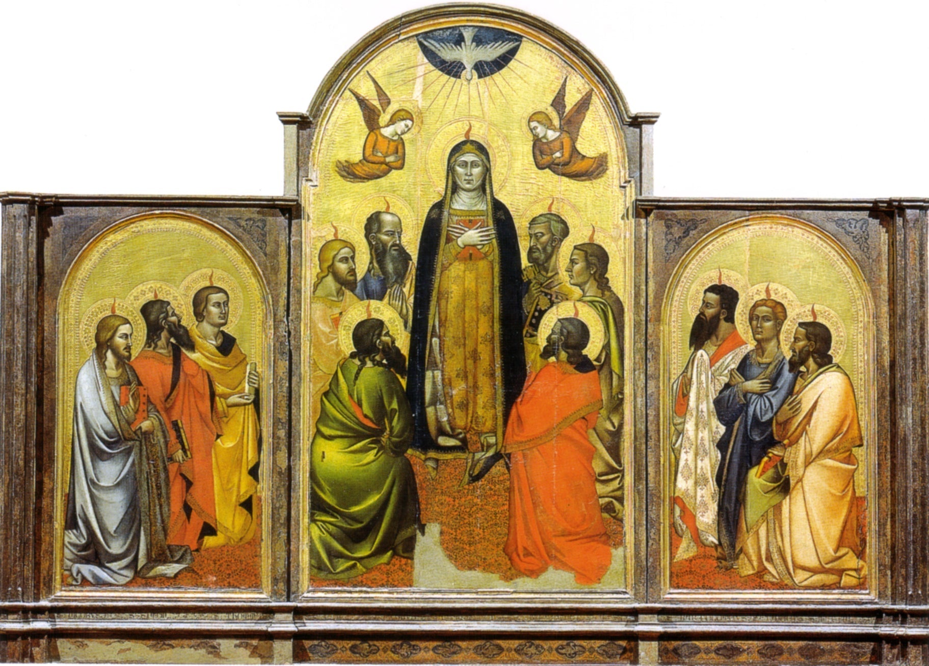 Pentecôte - Jacopo di Cione image 1 reproduction réalisée par Alpha Reproduction
