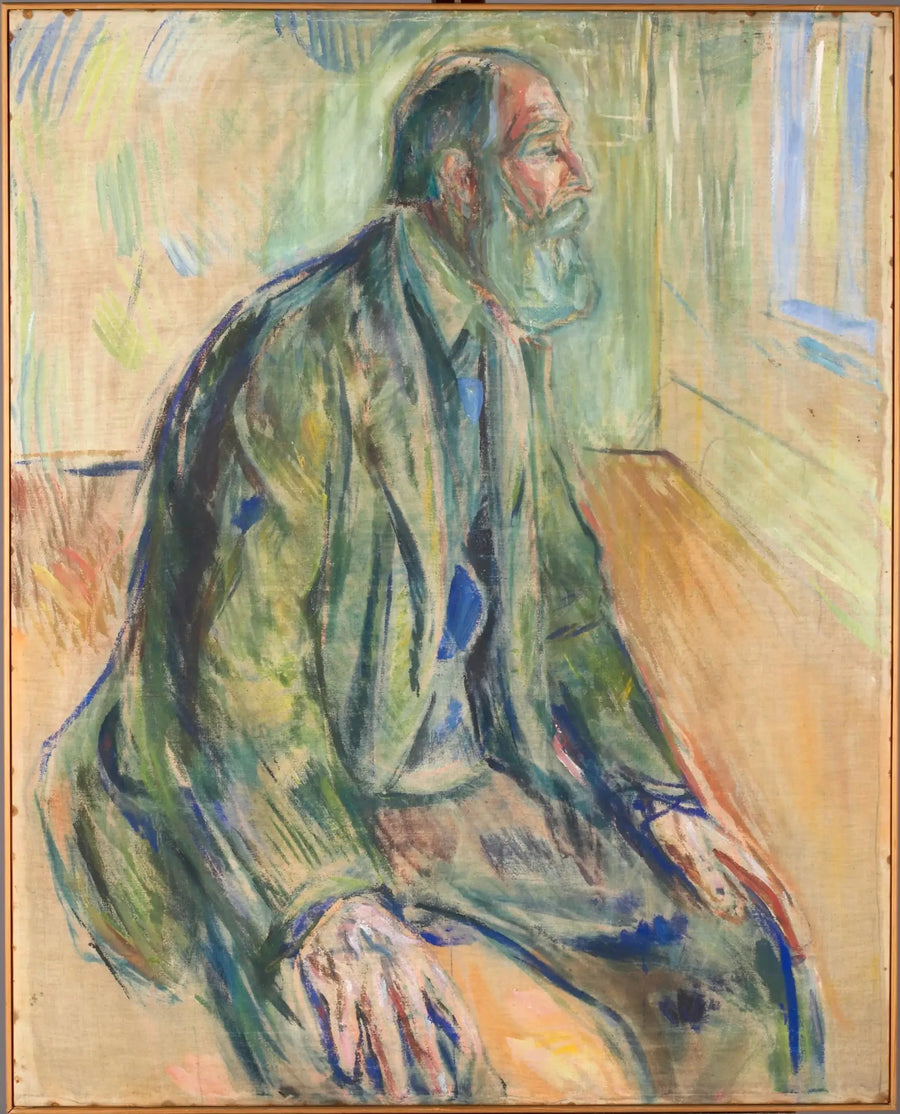 Percer la fenêtre - Edvard Munch