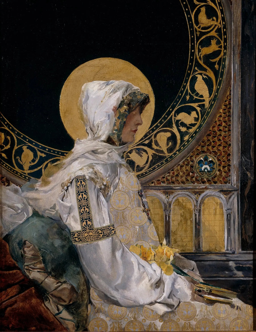 Père Noël en prière - Joaquín Sorolla