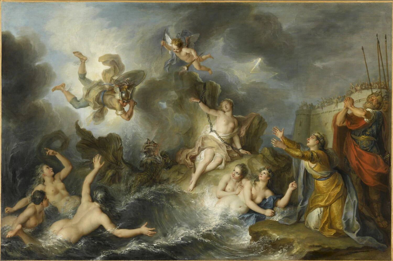 Persée délivrant Andromède - Charles-Antoine Coypel
