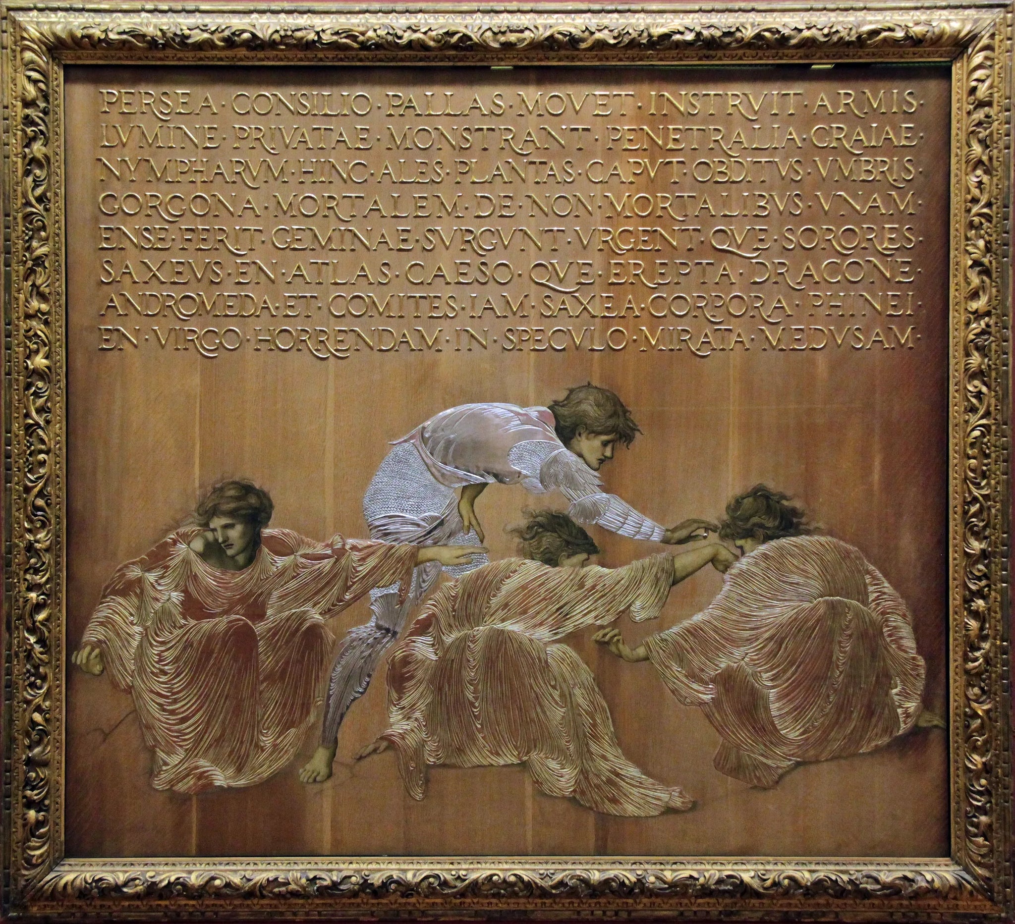 Persée et les Grées - Edward Burne-Jones image 1 copie peinte à la main à l’huile