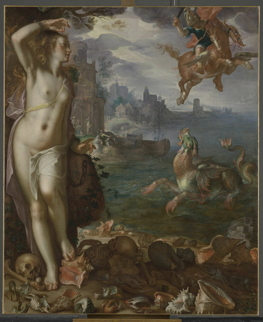 Persée secourant Andromède - Joachim Wtewael