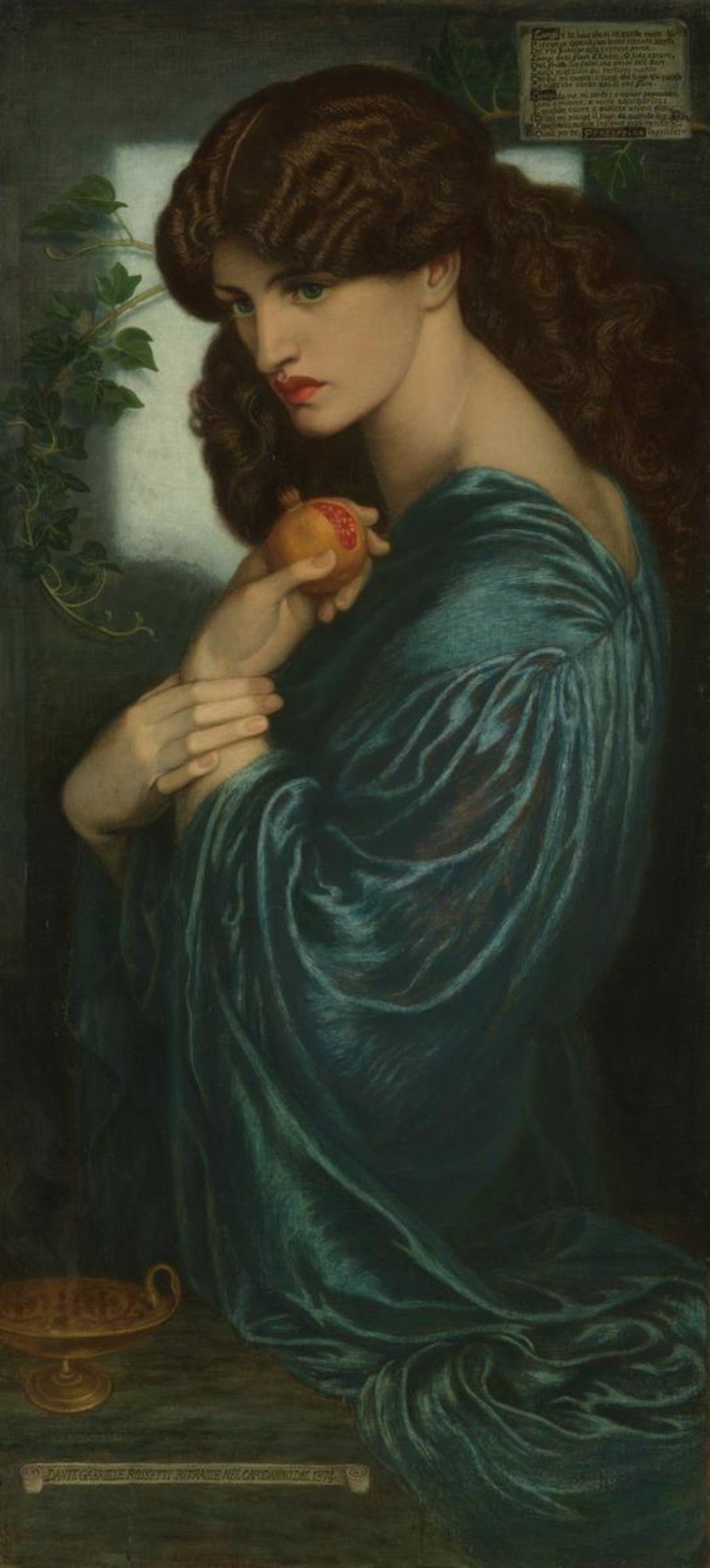 Perséphone - Dante Gabriel Rossetti image 1 tableau peint à l’huile sur toile