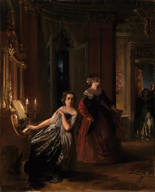 Perturbation - Adolph von Menzel image 1 reproduction de peinture à l’huile