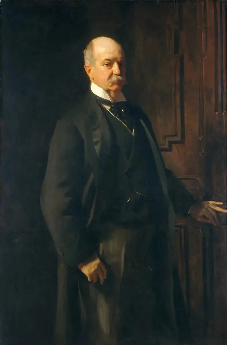 Peter A. B. Widener - John Singer Sargent image 1 copie peinte à la main à l’huile