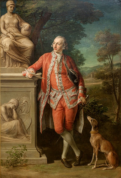 Peter Beckford (1740-1811), dieu, Dorset. - Pompeo Batoni image 1 tableau peint à l’huile sur toile