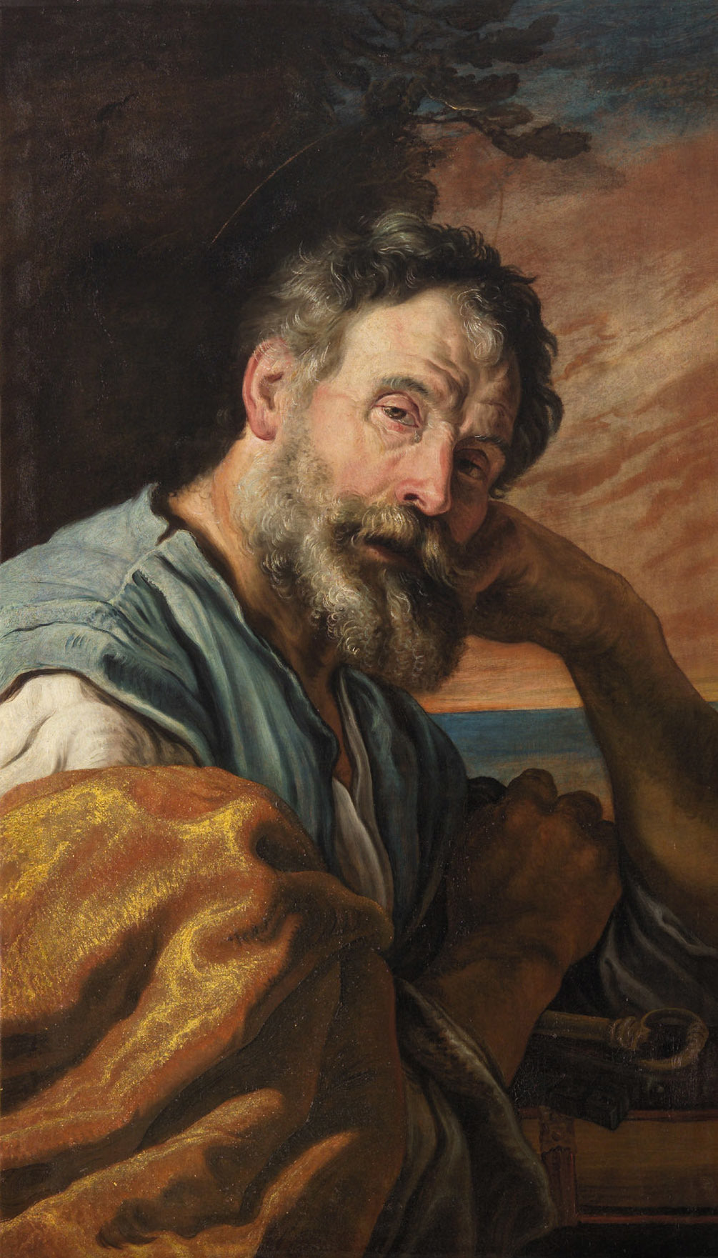 Peter repentant - Domenico Fetti image 1 copie peinte à la main à l’huile