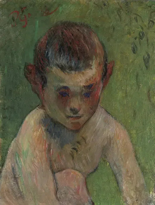 Petit baigneur breton - Paul Gauguin image 1 reproduction d’œuvre d’art à l’huile
