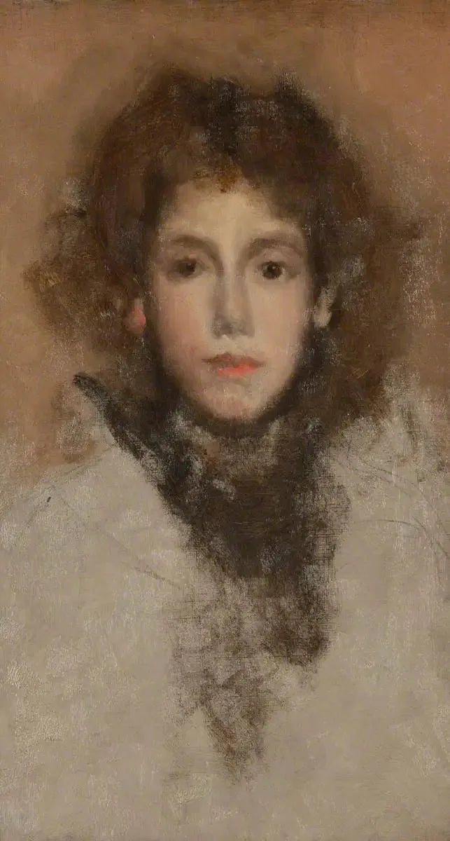Petit bourgeon de genévrier (Lizzie Willis) - James Abbott McNeill Whistler image 1 reproduction réalisée par Alpha Reproduction