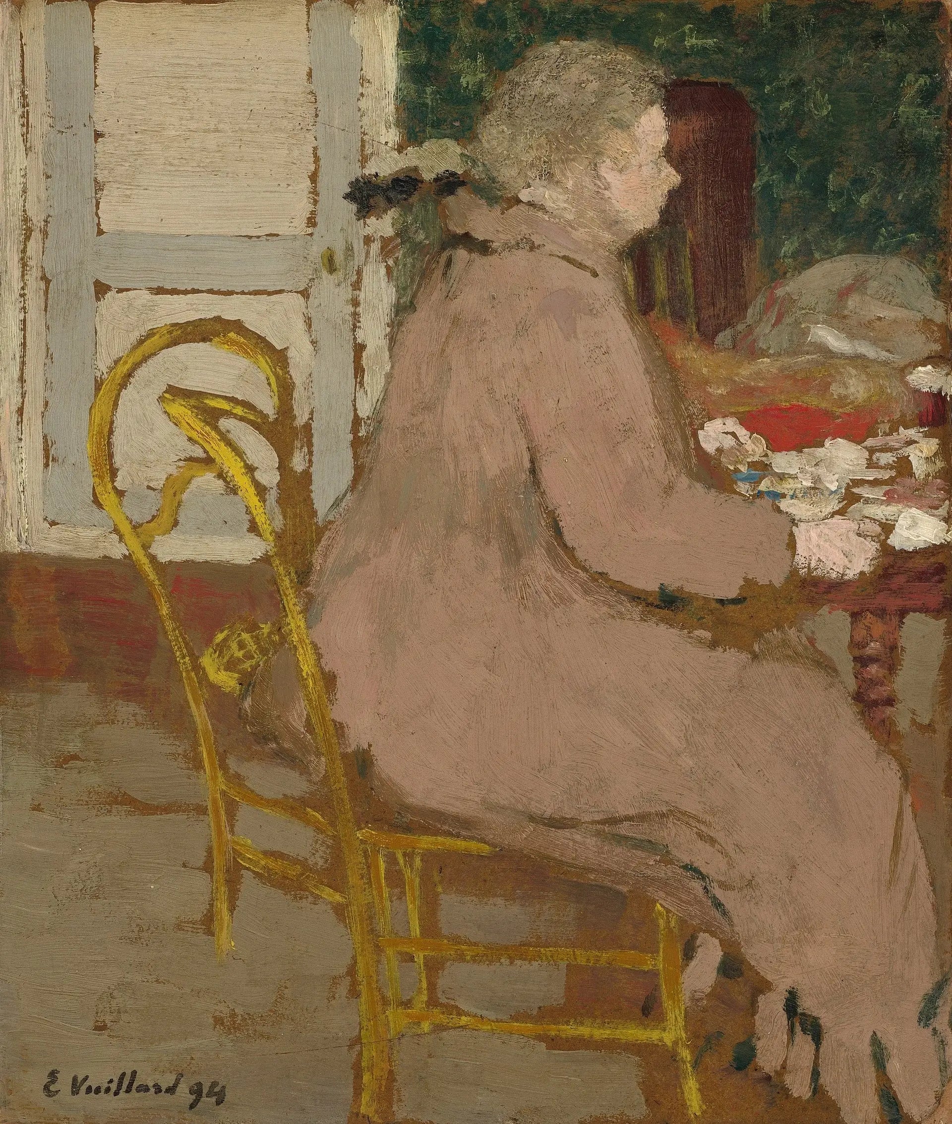 Petit Déjeuner - Édouard Vuillard image 1 copie de tableau peinte à la main