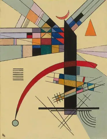 Petit Jaune - Vassily Kandinsky image 1 tableau peint à l’huile sur toile