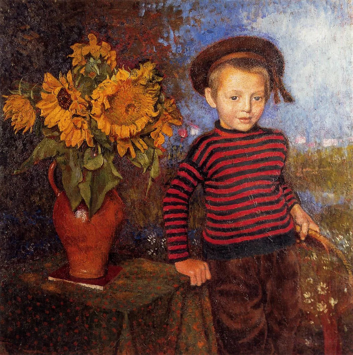 Petit Pierre - Georges Lemmen image 1 tableau peint à l’huile sur toile