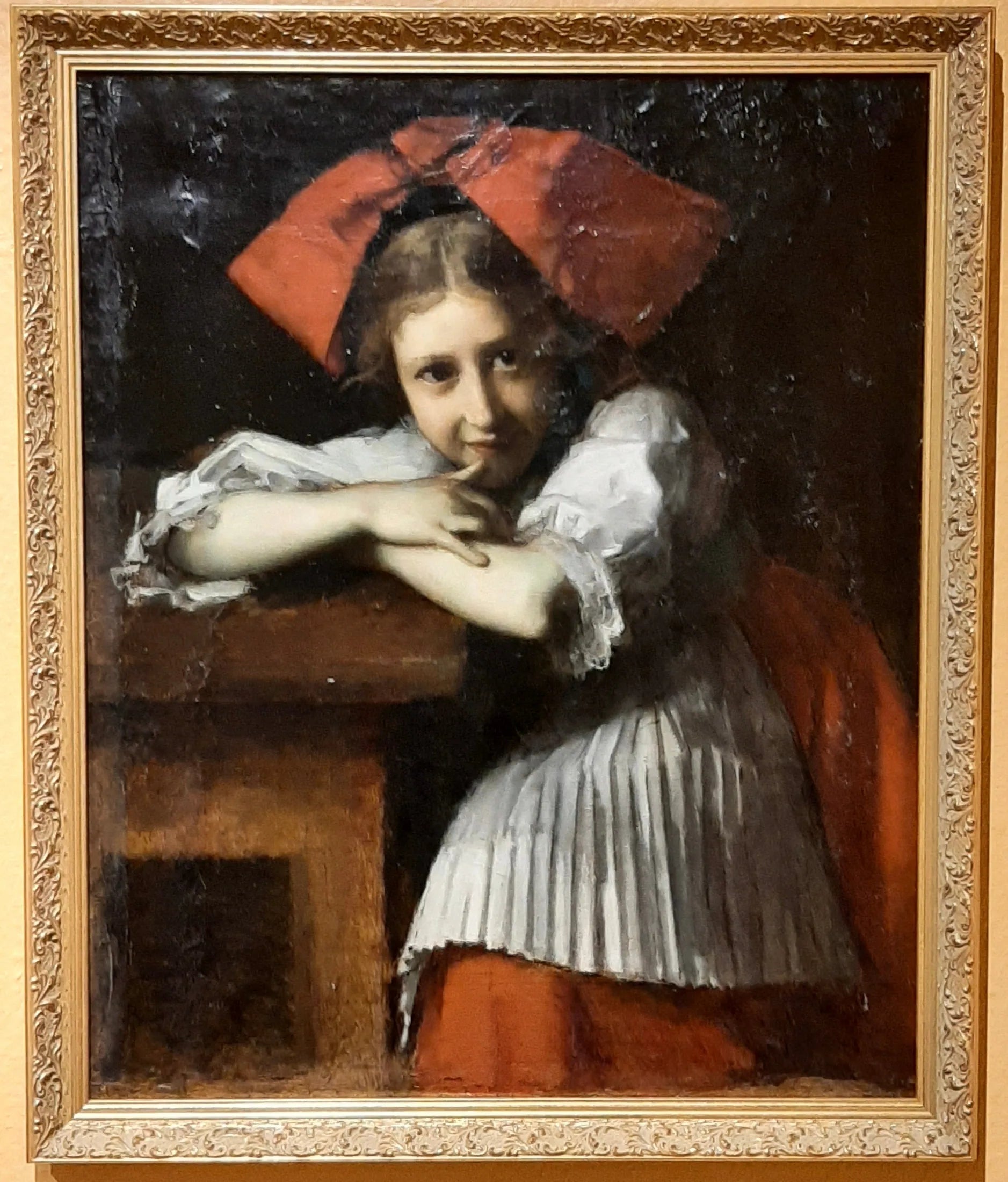 Petite Alsacienne - Jean-Jacques Henner image 1 copie de tableau peinte à la main