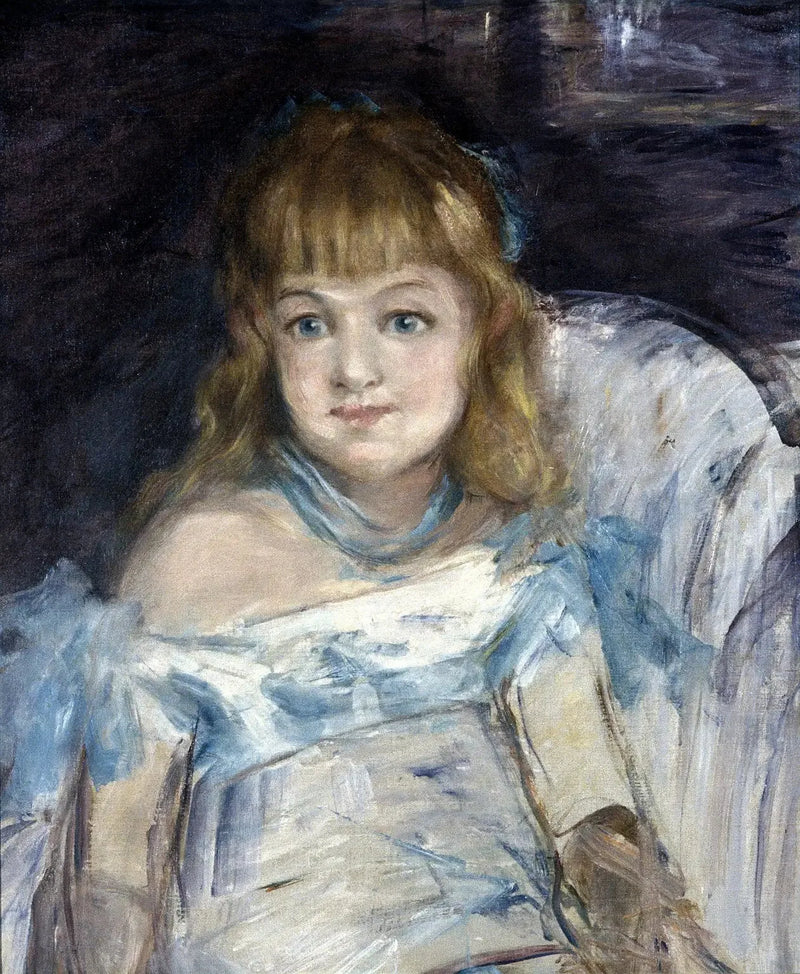 Petite fille dans un fauteuil - Édouard Manet