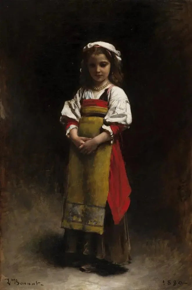 Petite Italienne - Léon Bonnat