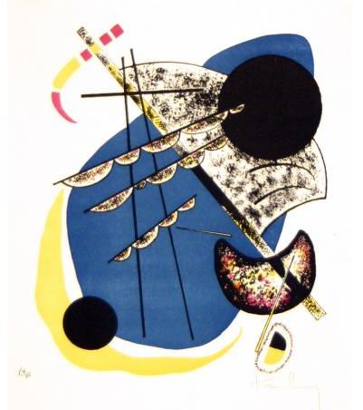 Petits Mondes II - Vassily Kandinsky image 1 reproduction artisanale de tableau