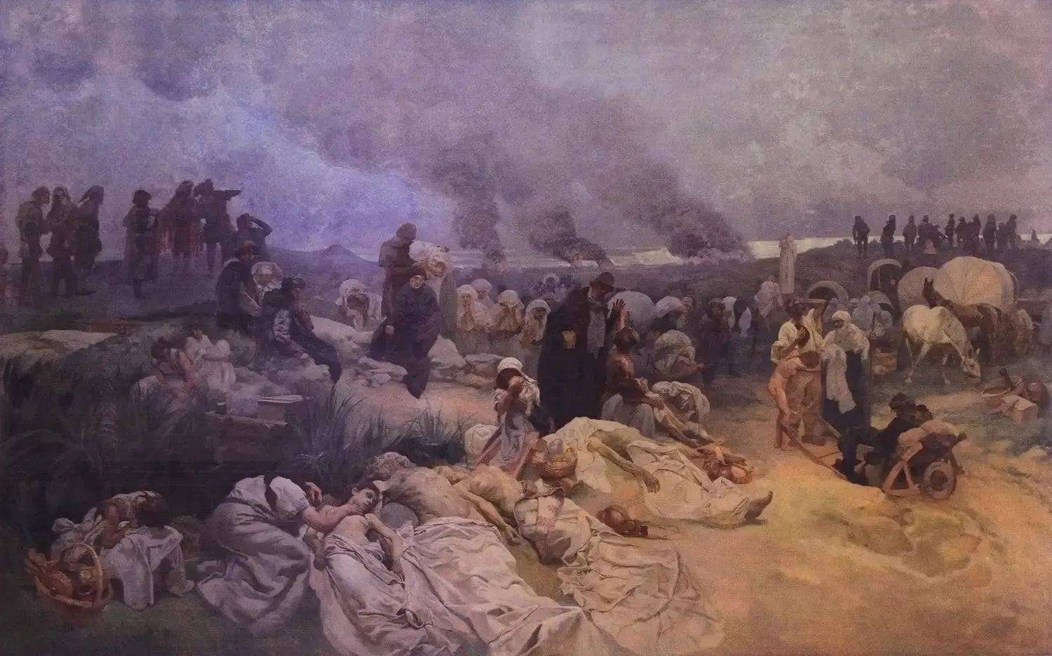 Petr Chelcicky à Vodnany - Alphonse Mucha image 1 reproduction réalisée par Alpha Reproduction