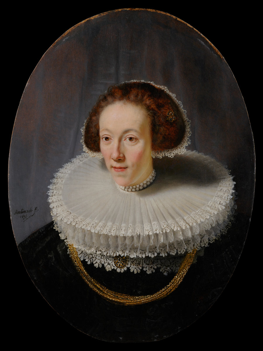 Portrait de Petronella Buys – Rembrandt, 1635