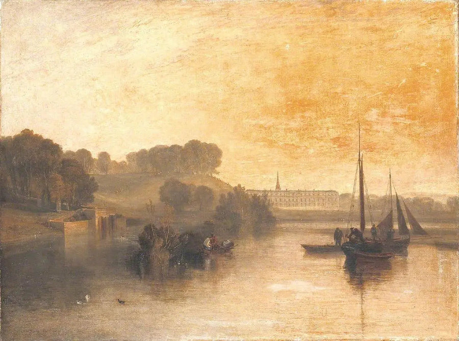 Petworth, Sussex, the Seat of the Earl of Egremont: Dewy Morning - J. M. W. Turner