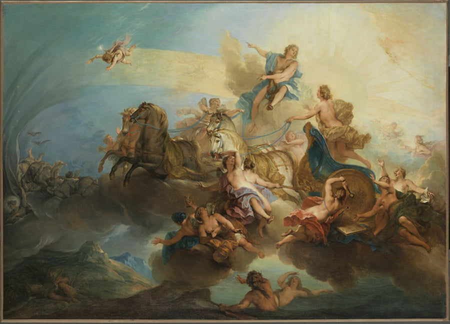 Phaéton conduisant le char du Soleil - Nicolas Bertin