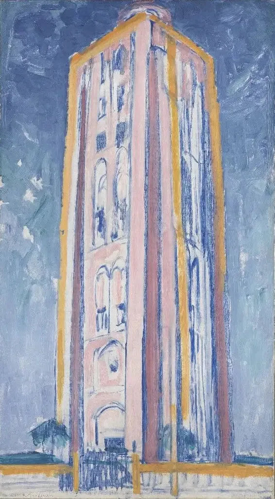 Phare de Westkapelle - Piet Mondrian image 1 reproduction artisanale de tableau