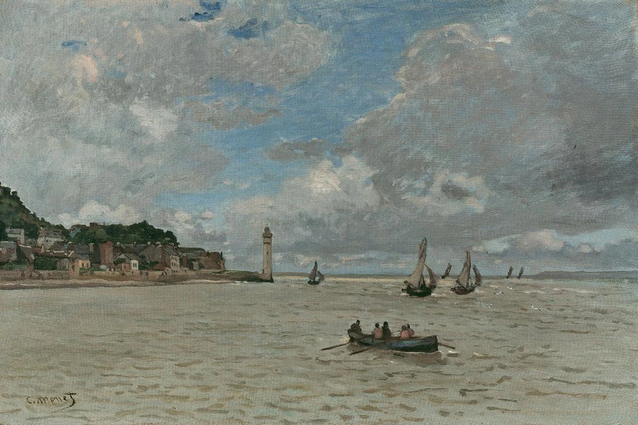 Le Phare de Honfleur W38 – Claude Monet