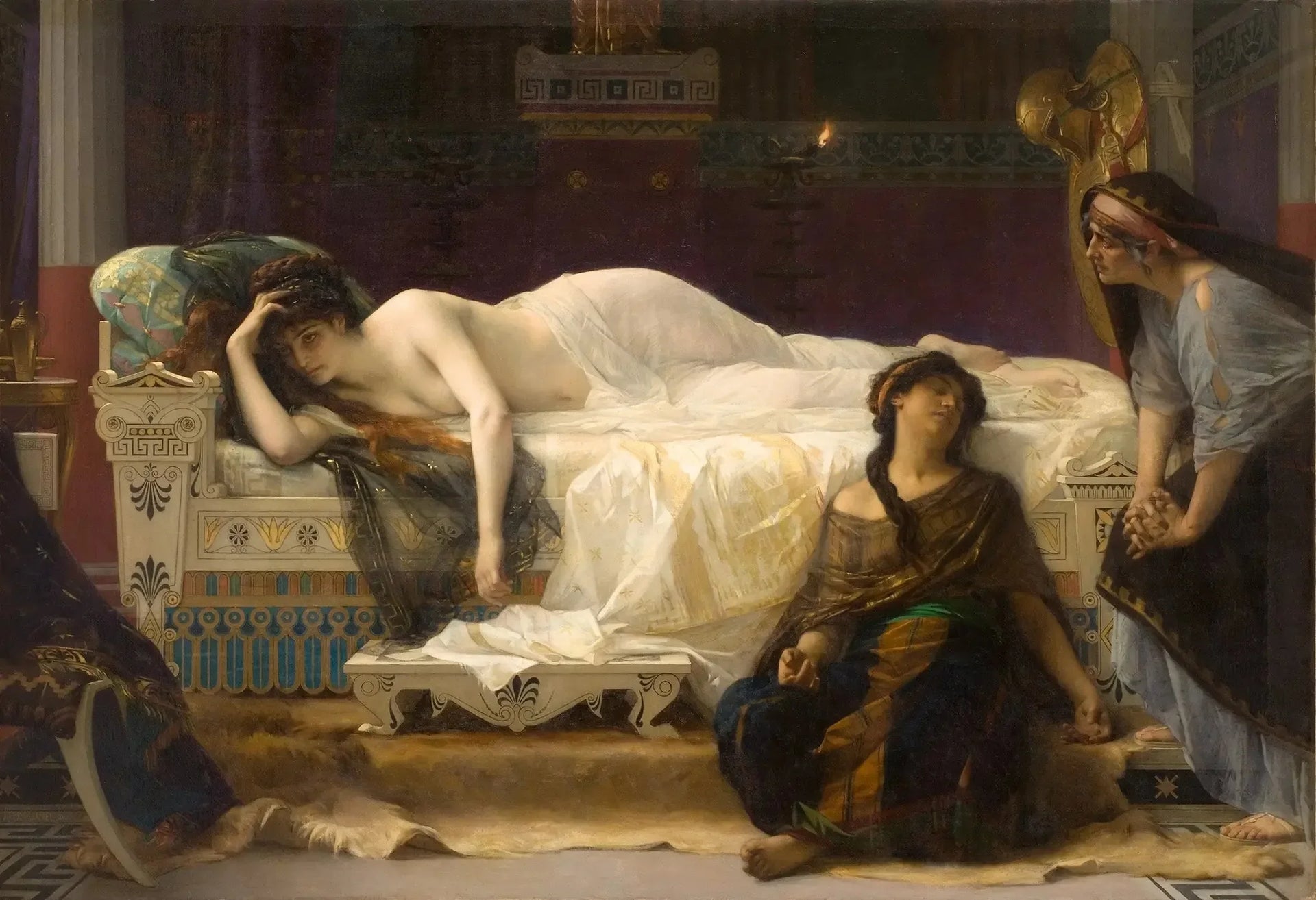 Phèdre - Alexandre Cabanel image 1 reproduction de peinture à l’huile