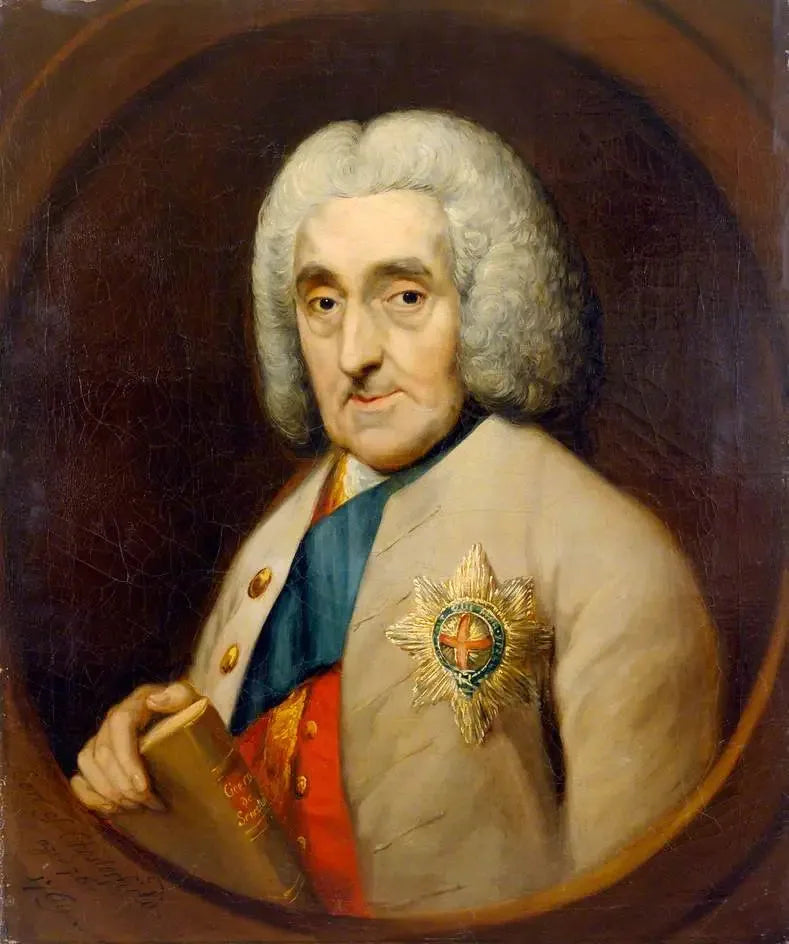 Philip Dormer Stanhope (1694–1773), 4e comte de Chesterfield - Thomas Gainsborough image 1 reproduction artisanale de tableau