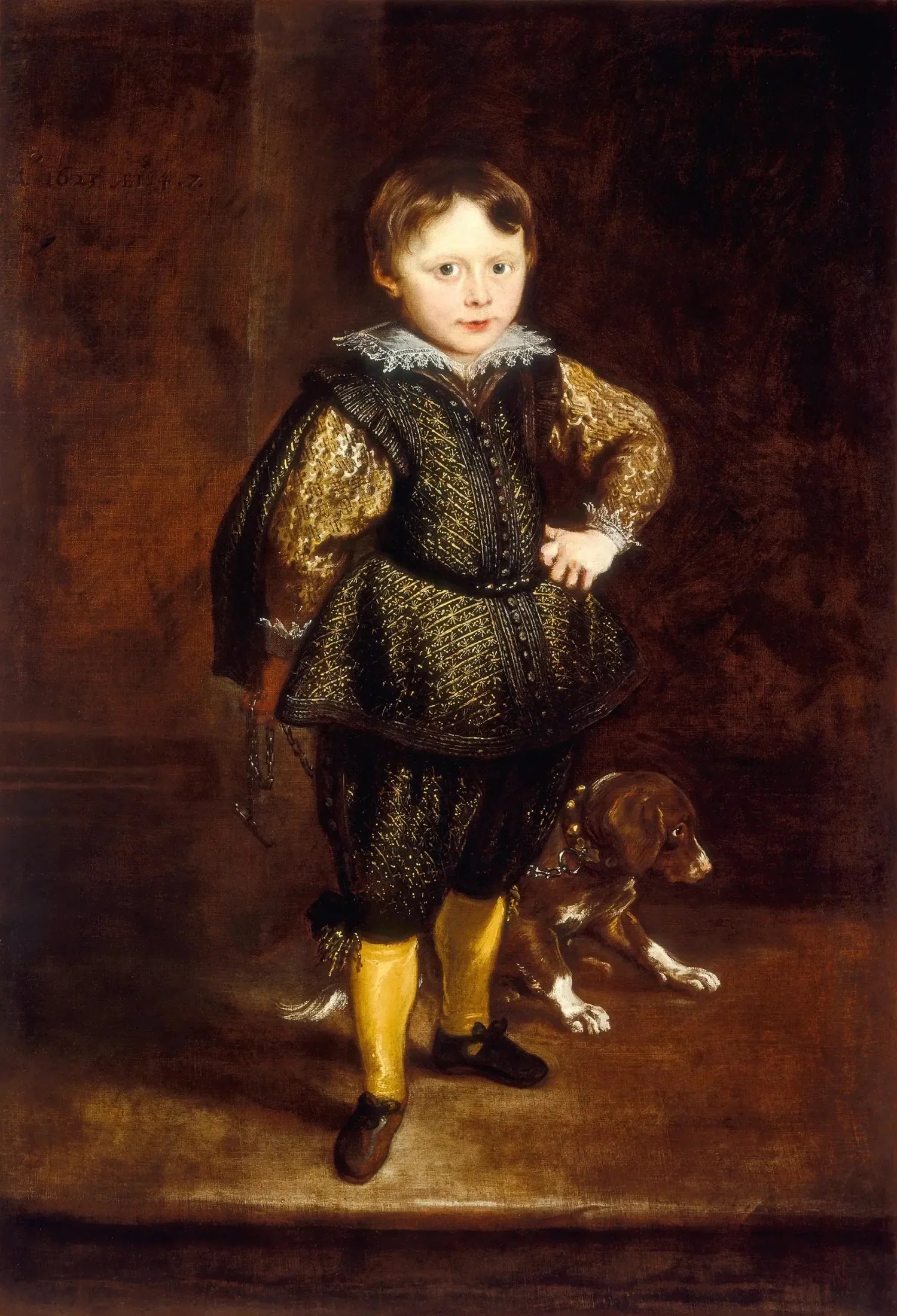 Philippe Cattaneo - Antoine van Dyck image 1 copie de tableau peinte à la main