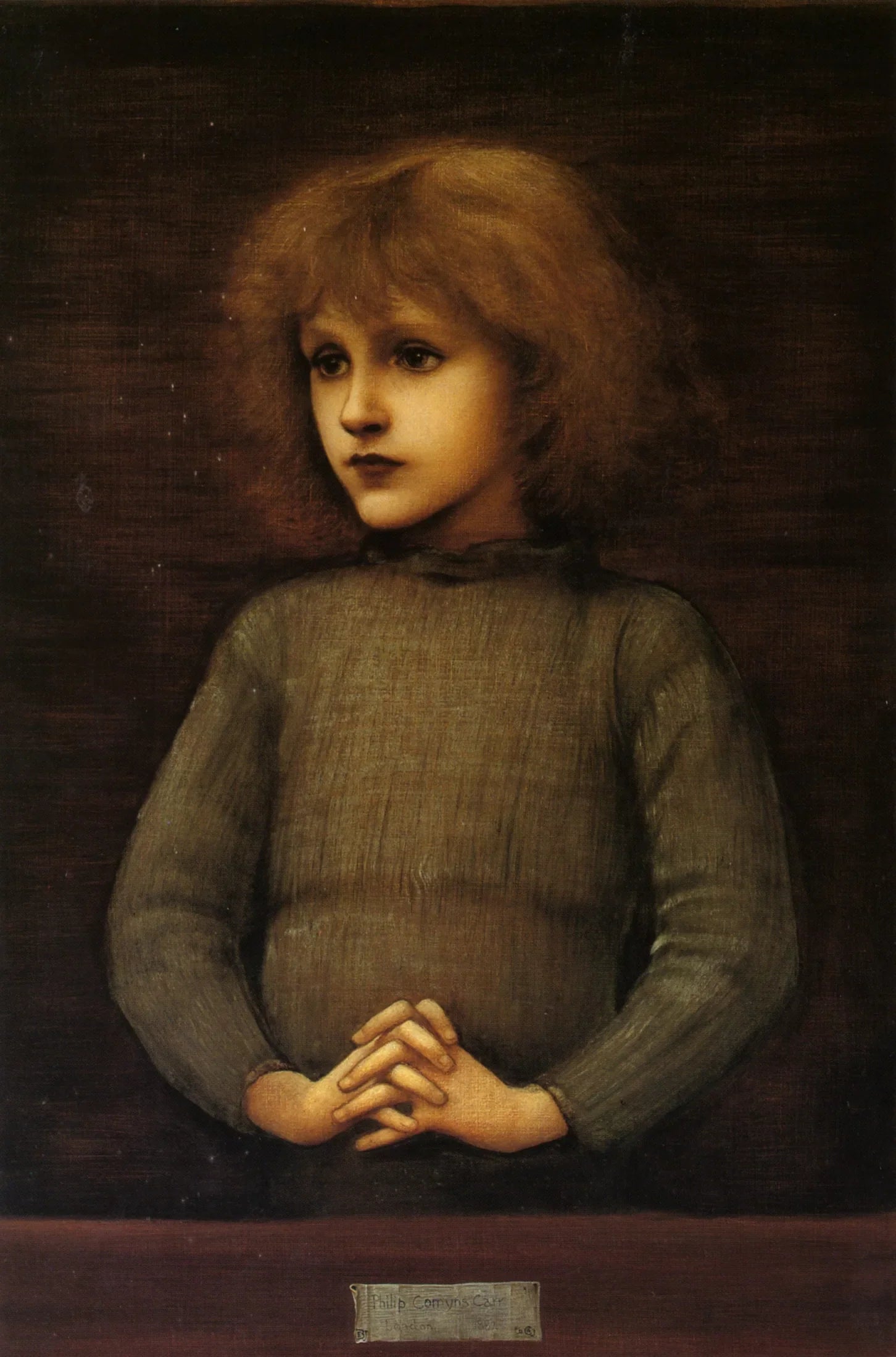 Philippe Comyns Carr - Edward Burne-Jones image 1 copie peinte à la main à l’huile