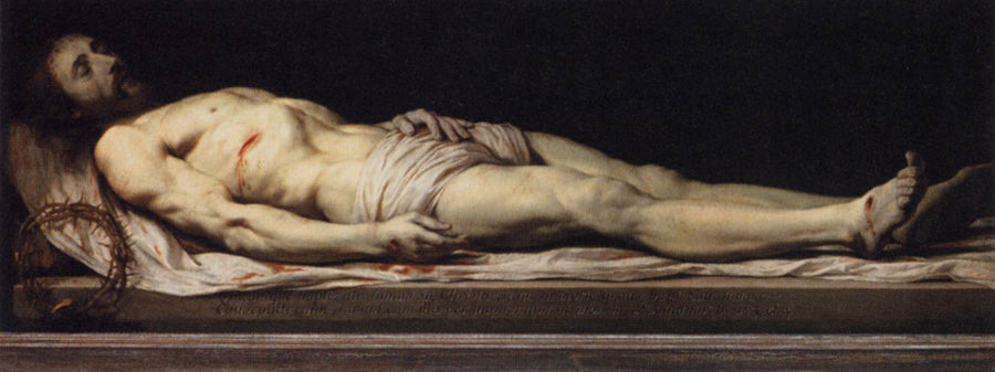 Le Christ mort couché sur son linceul - Philippe de Champaigne