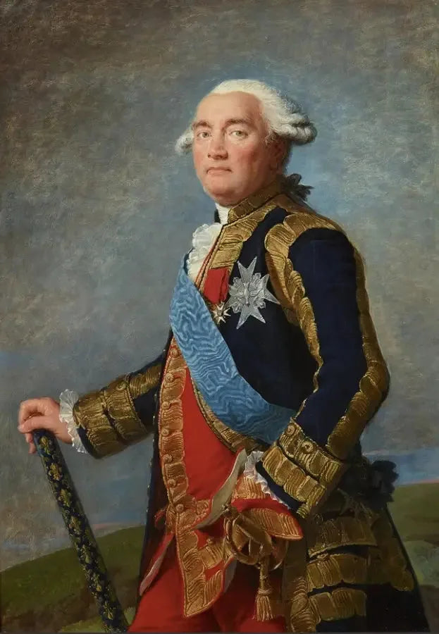 Philippe Henri, marquis de Ségur, maréchal de France (1724-1801) - Élisabeth Vigée Le Brun image 1 copie de tableau peinte à la main