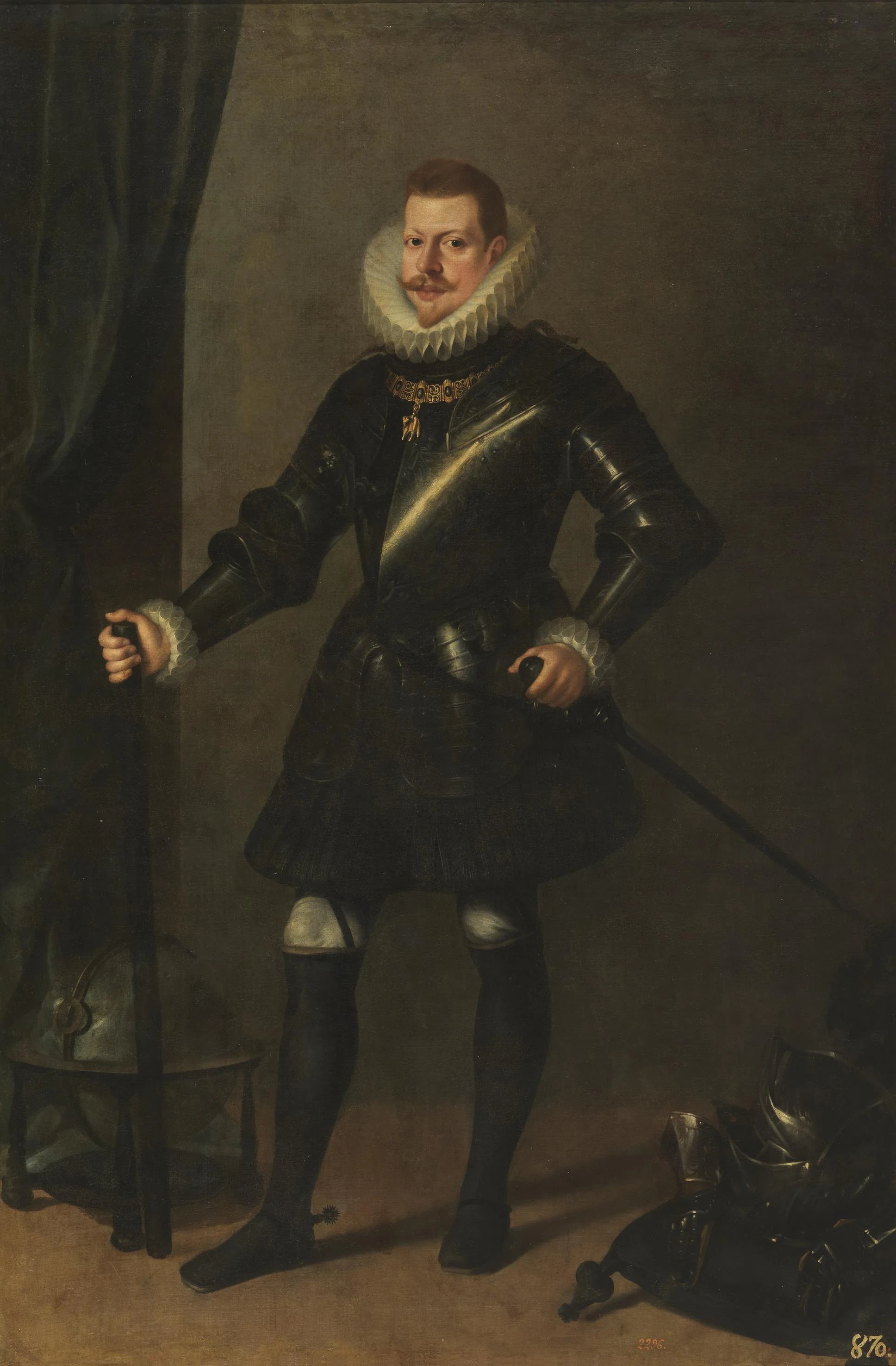 Philippe III en armure - Pedro Antonio Vidal