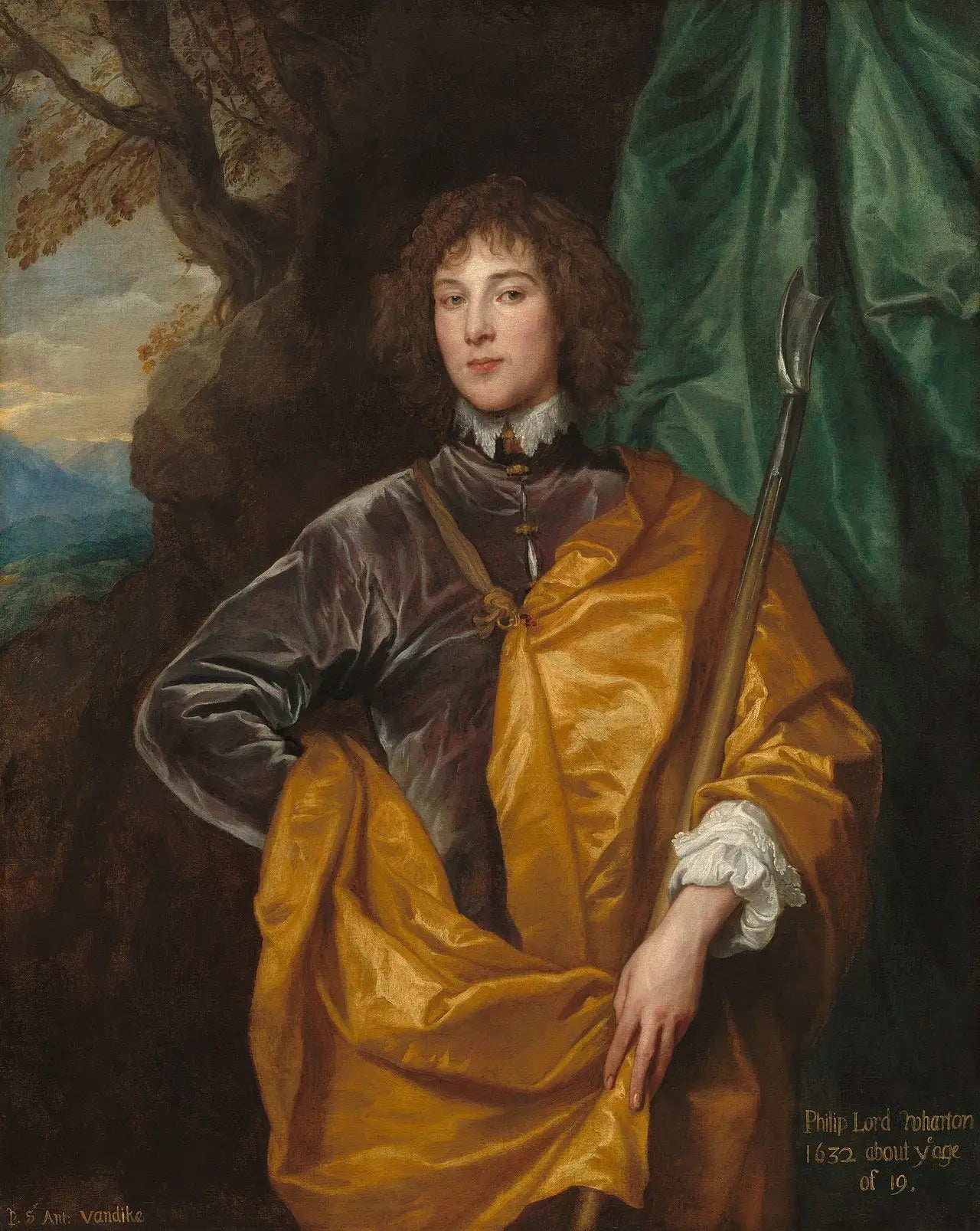 Philippe, Lord Wharton - Antoine van Dyck image 1 copie peinte à la main à l’huile