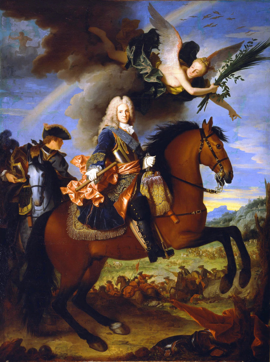 Philippe V à cheval - Jean Ranc