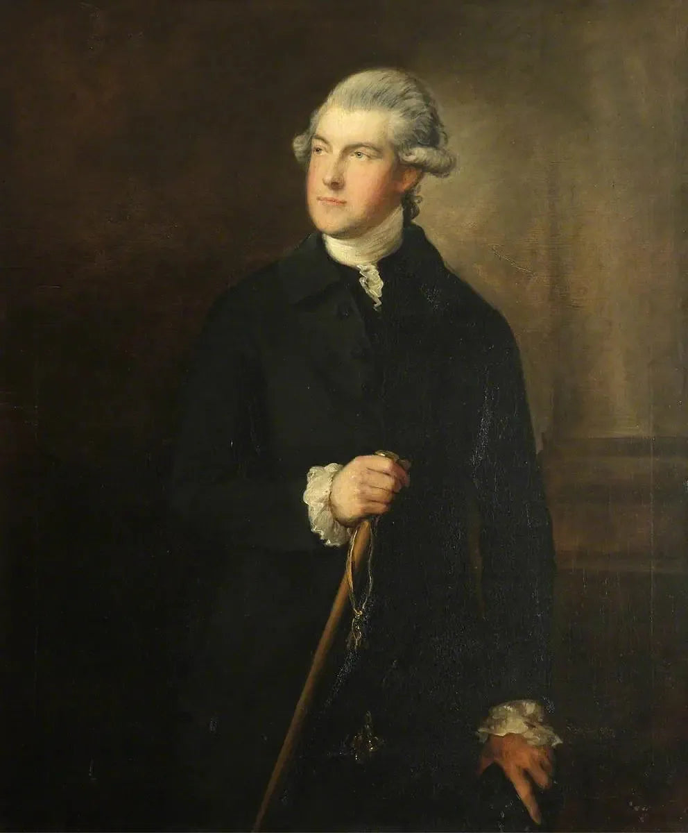 Philippe Yorke Ier, député (1743–1804) - Thomas Gainsborough image 1 copie peinte à la main à l’huile