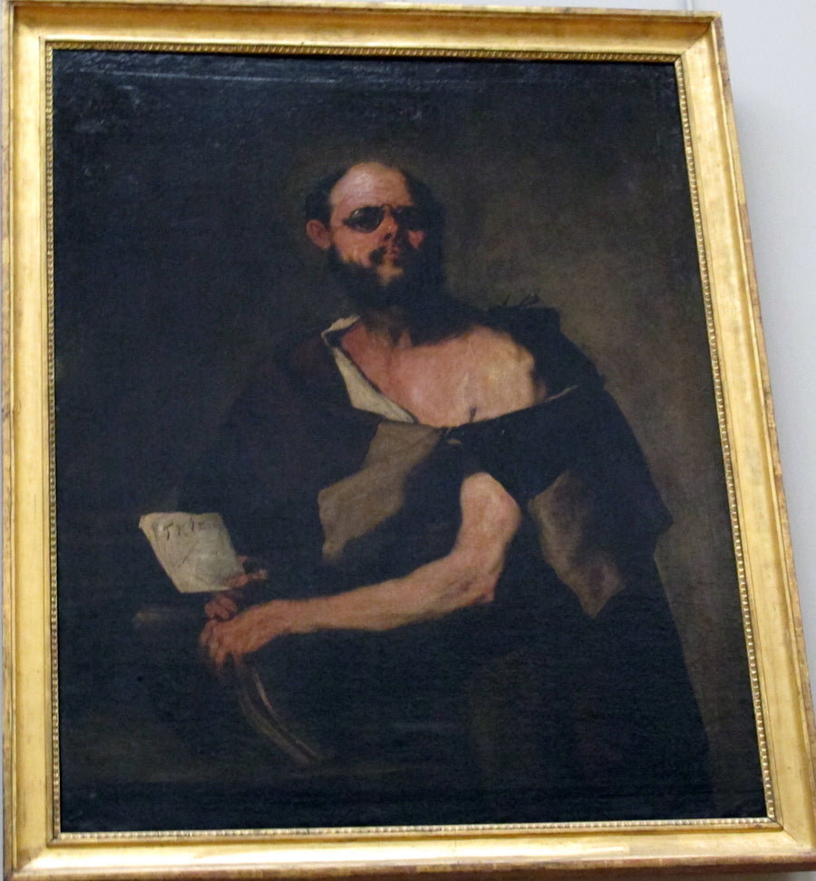 Philosophe aux lunettes - Luca Giordano