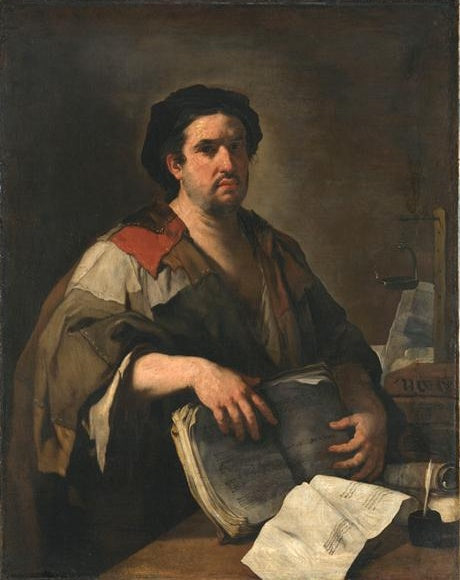 Philosophe cynique - Luca Giordano image 1 tableau peint à l’huile sur toile