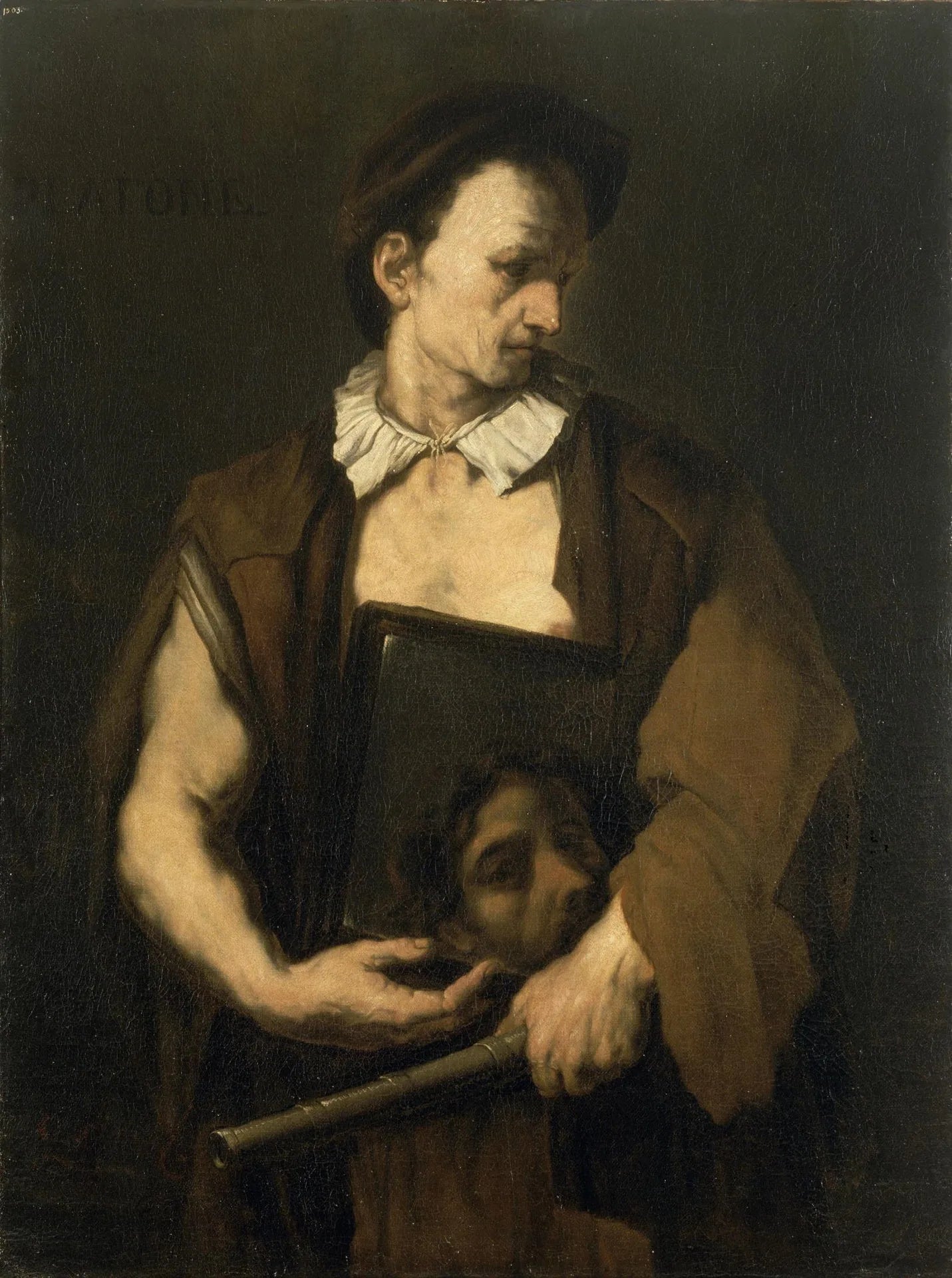 Philosophe - Luca Giordano image 1 reproduction de peinture à l’huile