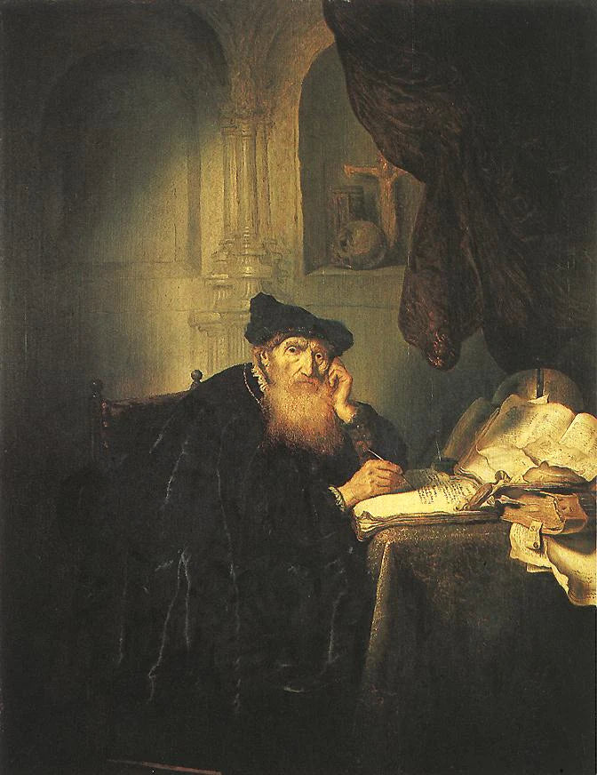 Un Philosophe - Salomon Koninck