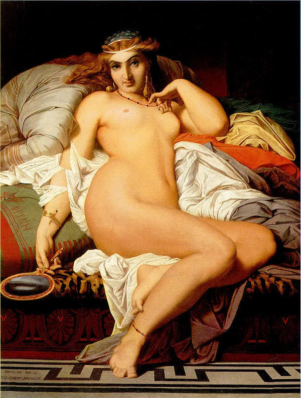 Phryné - Gustave Boulanger image 1 reproduction artisanale de tableau
